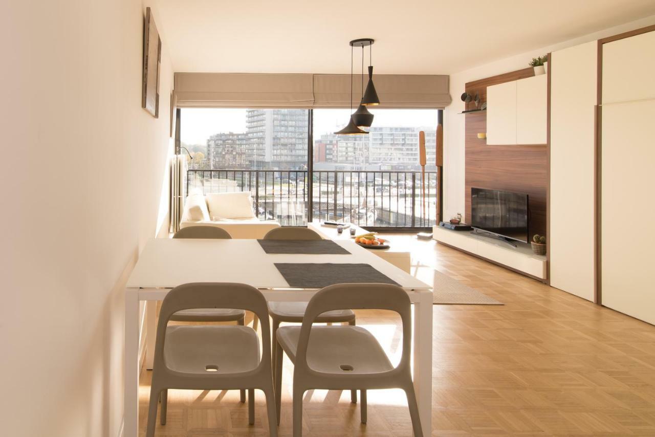 Ferienwohnung Studio Juan Les Pins Ostende Exterior foto