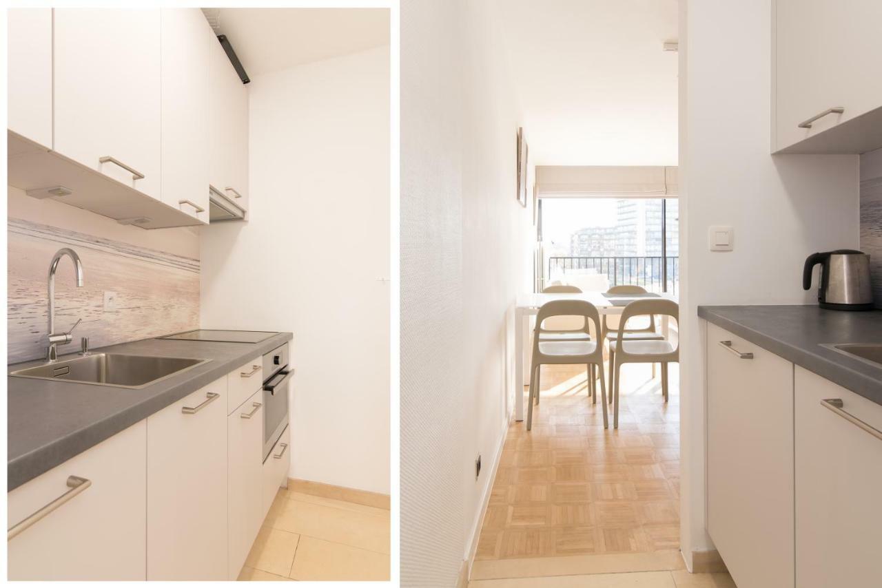Ferienwohnung Studio Juan Les Pins Ostende Exterior foto